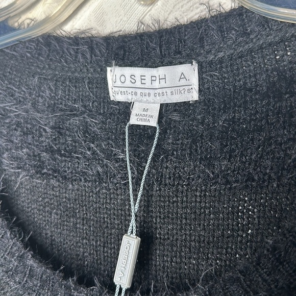 🆕 JOSEPH A Womens Soft Eyelash Pullover Sweater size medium - Picture 7 of 7